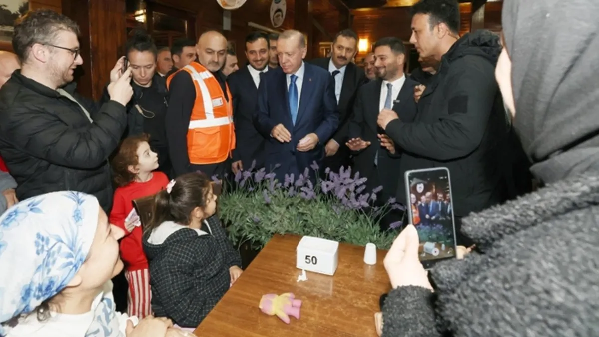 Başkan Erdoğan’dan vatandaşlara sürpriz ziyaret