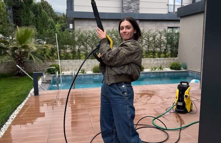 Fulya Zenginer’den temizlik paylaşımına gelen tepkilere yanıt