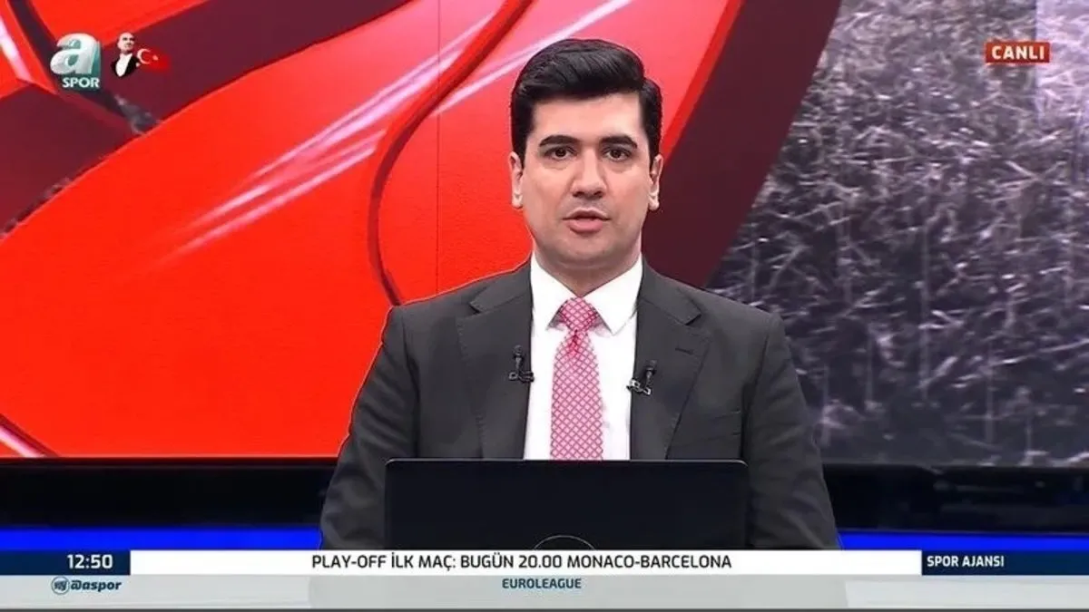 SON DAKİKA | İstanbul’da meydana gelen deprem A Spor ekranlarına böyle yansıdı
