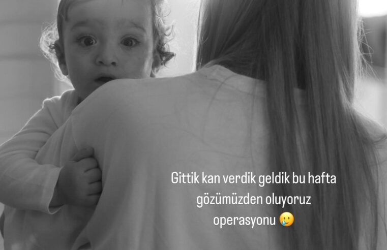 Yasemin Şefkatli duyurdu: Oğlumuz ameliyat olacak