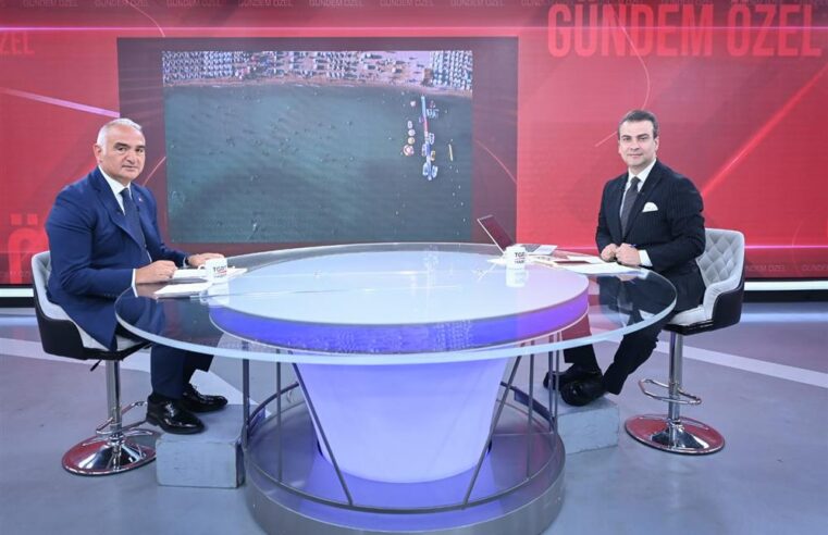BAKAN ERSOY TGRT HABER’İN CANLI YAYIN KONUĞU OLDU
