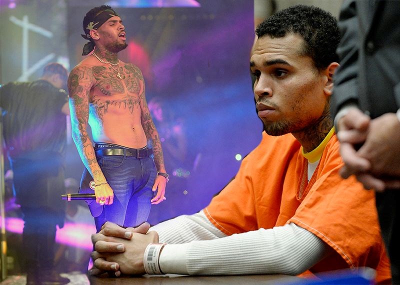 Amerikalı şarkıcı Chris Brown’ın olaylı gecesi