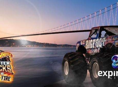 Hot Wheels’ın Dev Tekerli Canavar Kamyonları İstanbul’a geldi!
