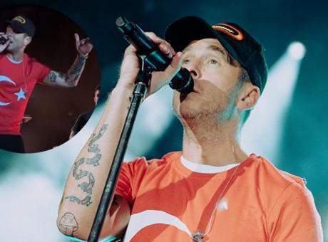 OneRepublic solisti Ryan Tedder, İstanbul konserinde Türk bayraklı tişört giydi