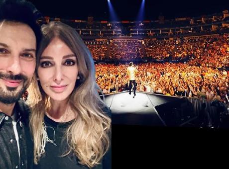 HABERLER: Zerrin Tekindor Londra konserinde Tarkan ile bir araya geldi