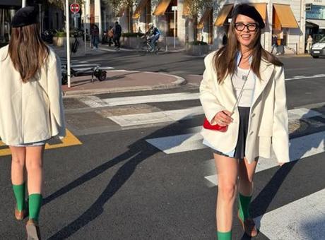 Sıla Türkoğlu’ndan Cannes sokaklarında yeni kombin! Rol arkadaşının yorumu gecikmedi
