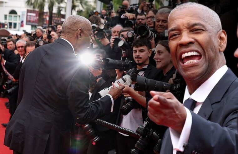 Kırmızı halıda hararetli tartışma | Denzel Washington çileden çıktı