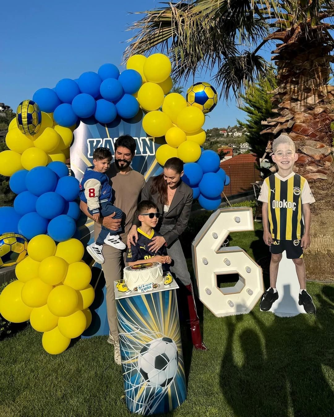 Fahriye Evcen ile Burak Özçivit’in oğlu Karan 6 yaşında: İyi ki doğdun kıymetlim