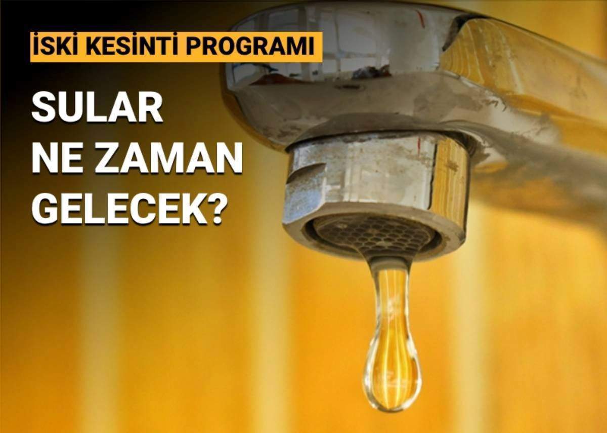 İSKİ su kesintisi programı 3 Mayıs: İstanbul’da (Maltepe, Gaziosmanpaşa, Sarıyer) sular ne zaman gelecek?