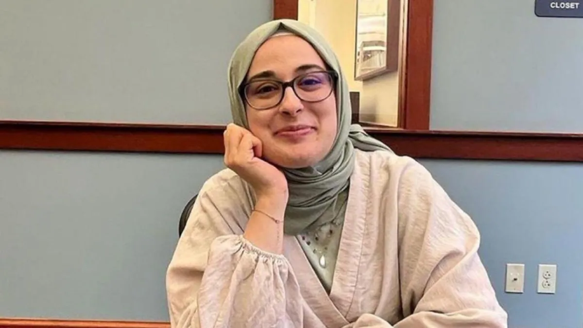 Filistin’e destek verdiği gerekçesiyle ABD’de gözaltına alınmıştı! Rümeysa Öztürk serbest bırakıldı