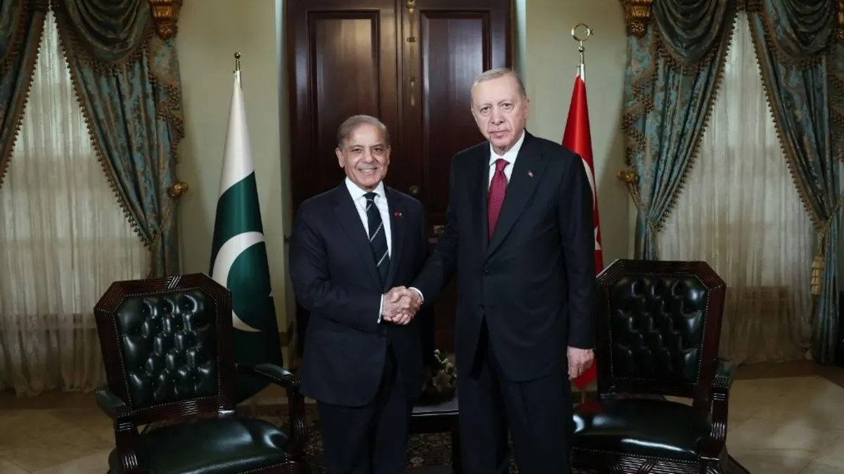 Son dakika | Başkan Erdoğan Şahbaz Şerif’i kabul etti: İşte ele alınan konular