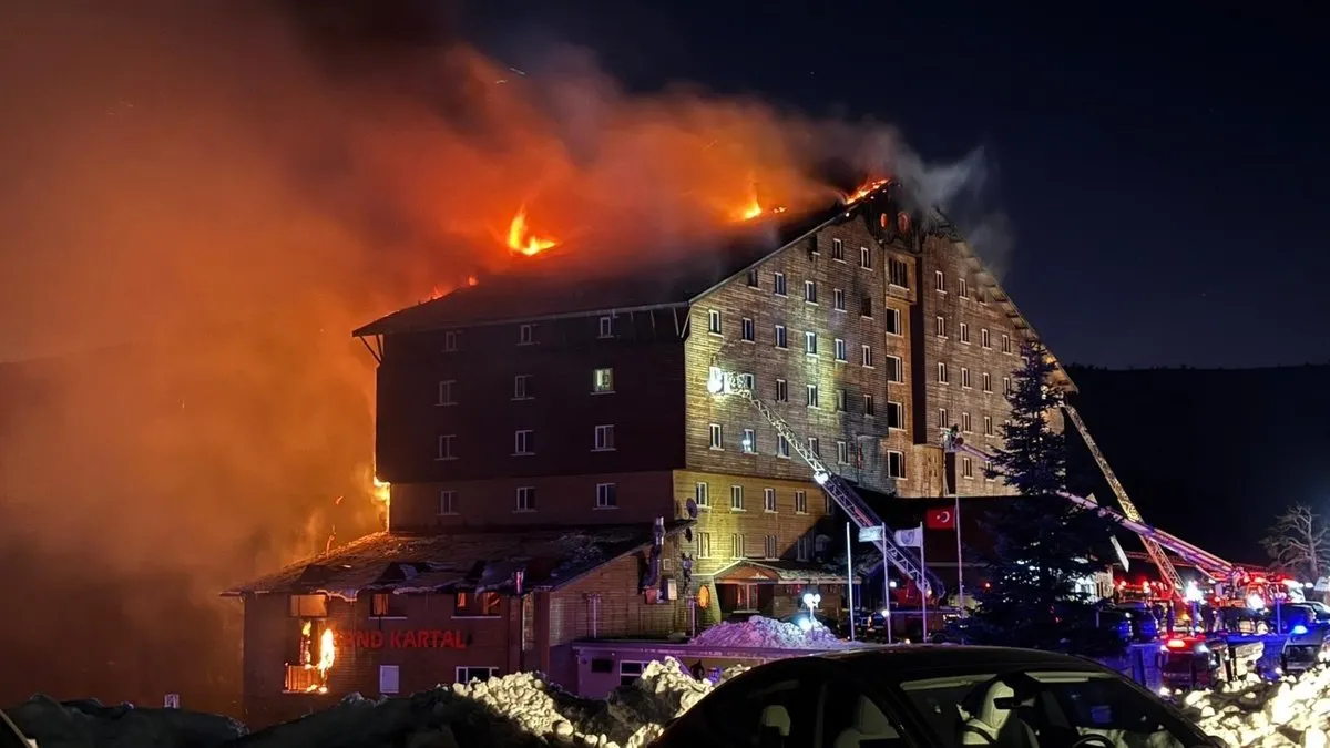 Son dakika | Bolu’daki otel yangınıyla ilgili flaş gelişme: 13 kişiye 1998, 19 kişiye 22 yıl hapis istemi
