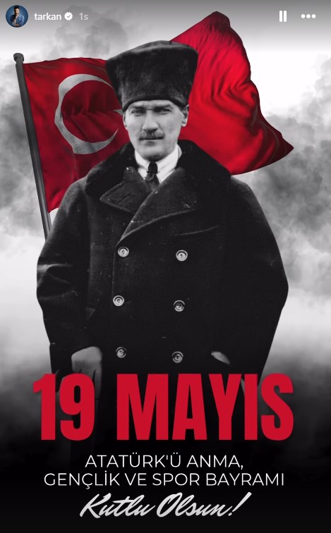 Ünlülerden 19 Mayıs Atatürk’ü Anma Gençlik ve Spor Bayramı mesajları