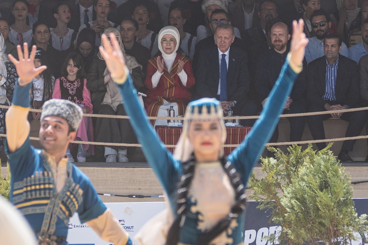 Cumhurbaşkanı Erdoğan’dan festival ziyareti