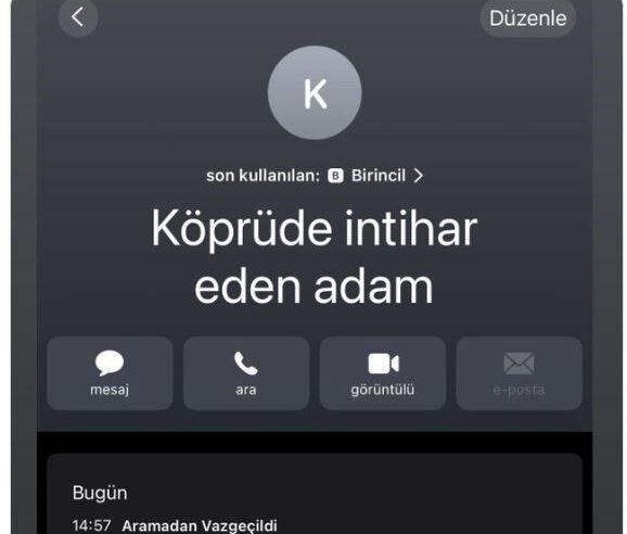 Köprüde intihara kalkışan genci Röportaj Adam (Mahsun Karaca) durdurdu