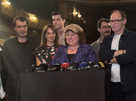 Adile filminin oyuncuları basın mensuplarıyla buluştu! ‘Gülüşüne bayağı kafa yordum’