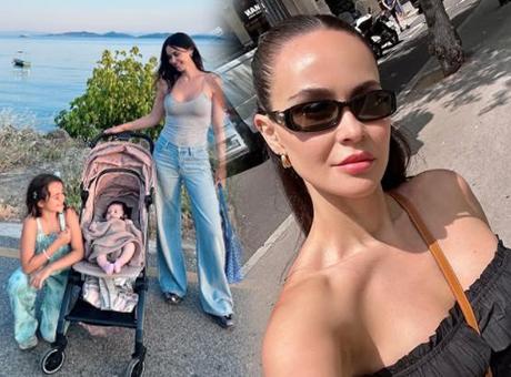 Zeynep Sever Demirel’in kızı Yasmin büyüyor: Sahilden paylaşım geldi