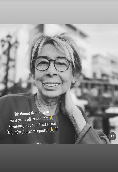 Demet Akbağ acı haberi verdi