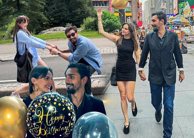 Alina Boz ile Umut Evirgen New York’ta aşka geldi