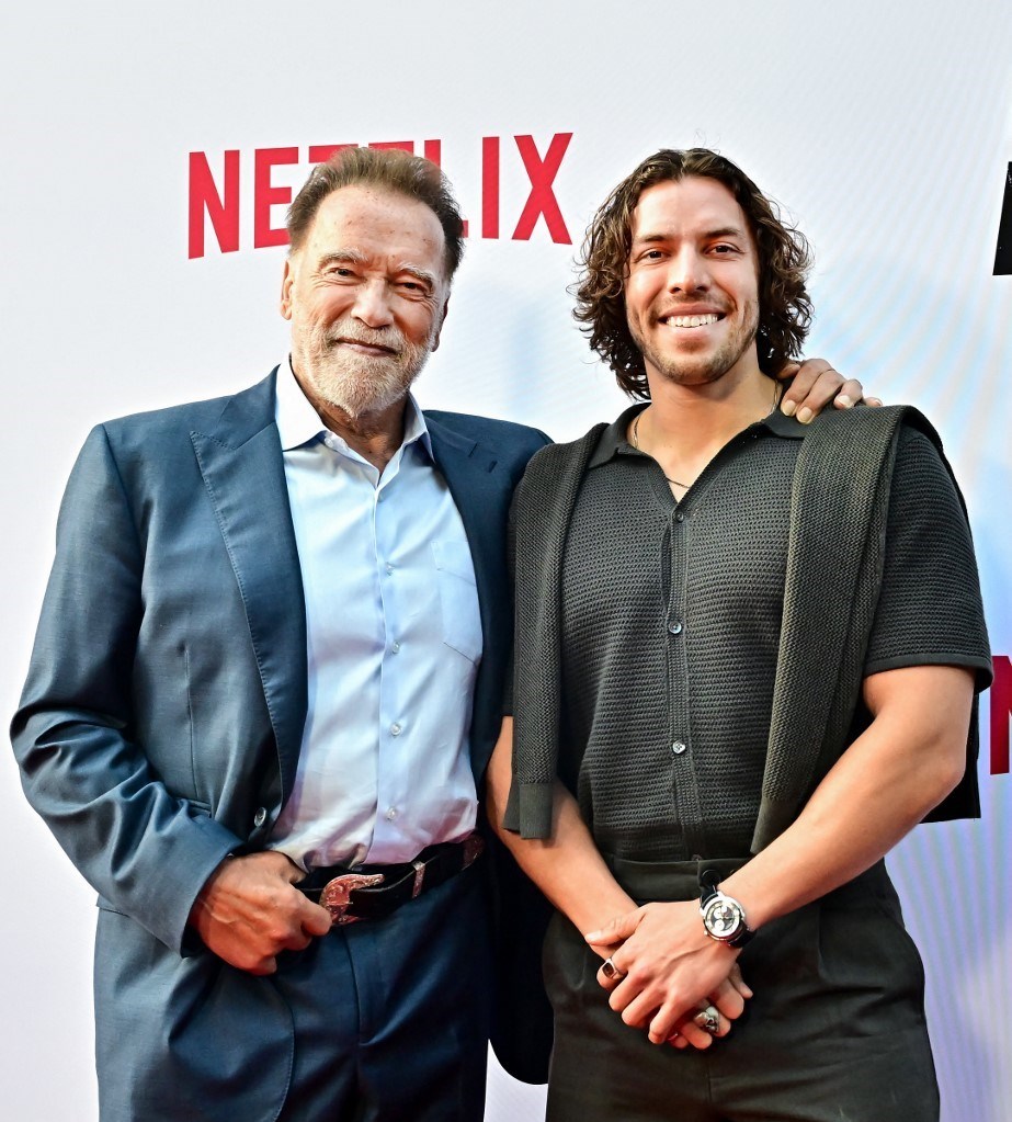 Arnold Schwarzenegger çocuklarıyla ortak projeye göz kırptı