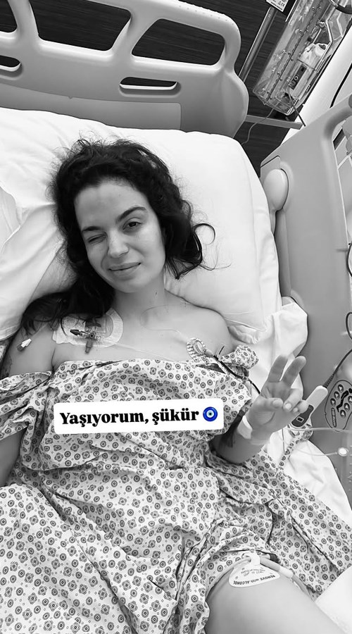 Aslı Bekiroğlu sevenlerini korkuttu