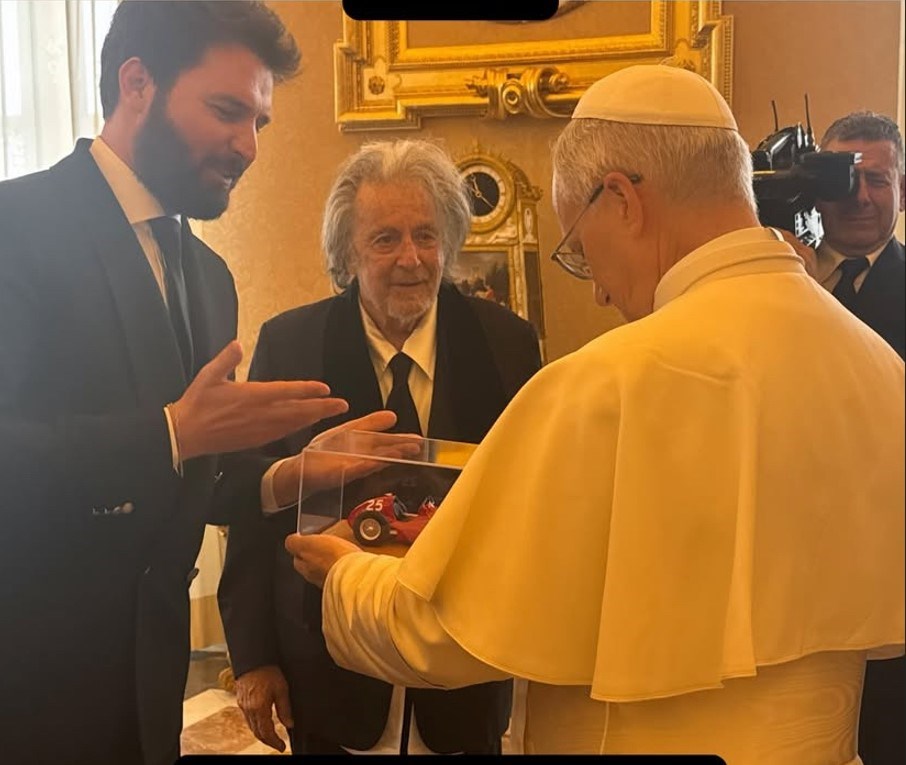 Al Pacino, Papa Leo ile tanıştı