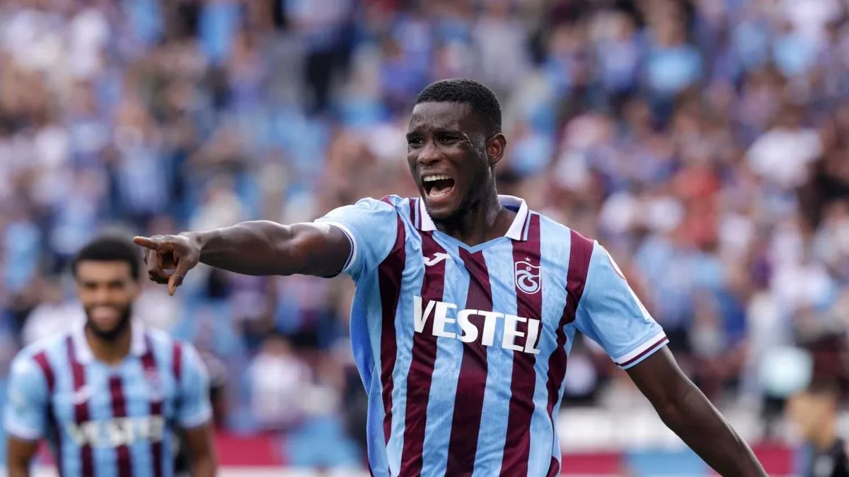 Trabzonspor Onuachu’yu açıkladı