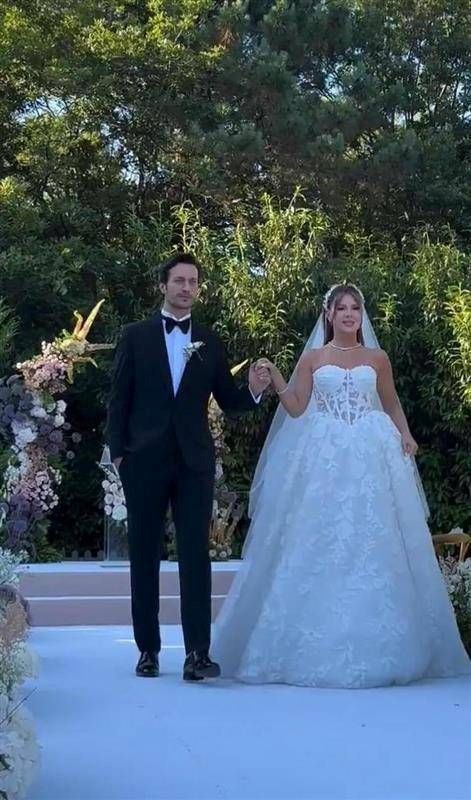 Feyyaz Şerifoğlu ile Merve Dinçkol evlendi