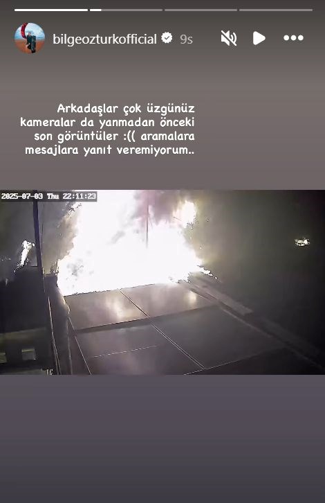 Bilge Öztürk paylaştı: İşte yanan sörf okulunun son hali
