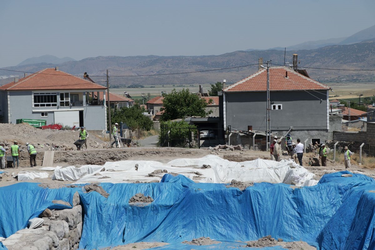 İç Anadolu’nun en büyük mozaik kazı çalışmasında, yeni mozaiklere rastlandı
