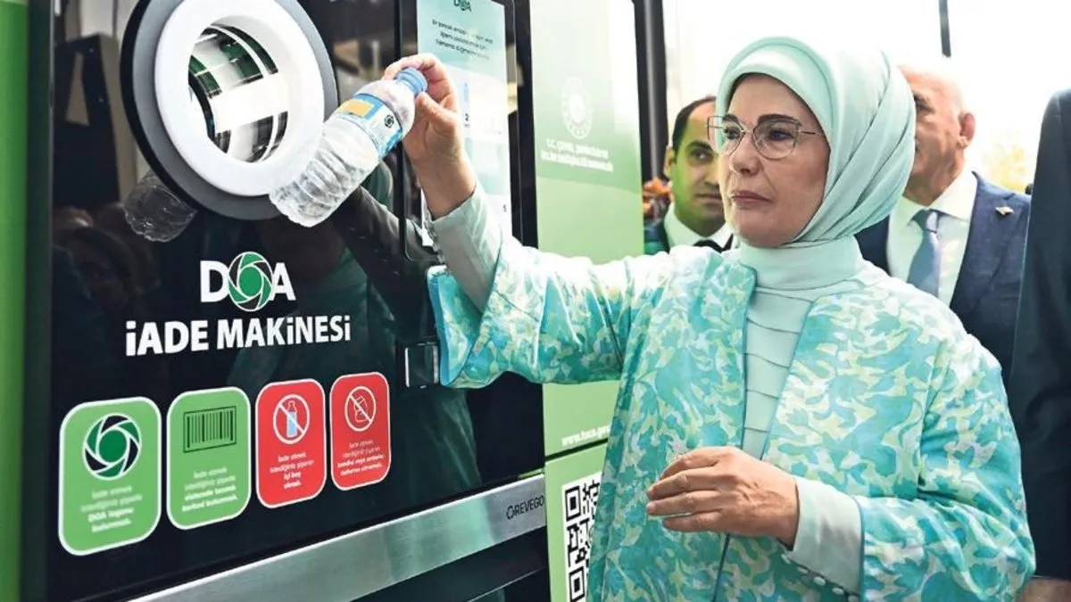 Emine Erdoğan’ın himayelerinde yürütülen Sıfır Atık Kampanyası yeni aşamaya geçiyor! 81 ile yayılacak