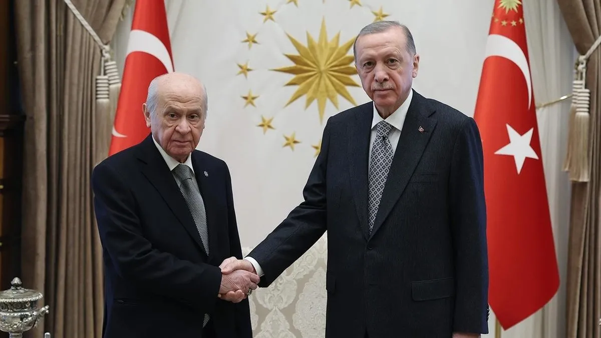 SON DAKİKA | Başkan Erdoğan ve Bahçeli’den ‘Terörsüz Türkiye’ görüşmesi