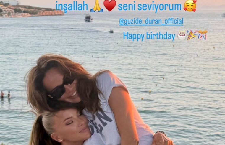 Ivana Sert’ten Güzide Duran’a: İyi ki doğdun canım benim