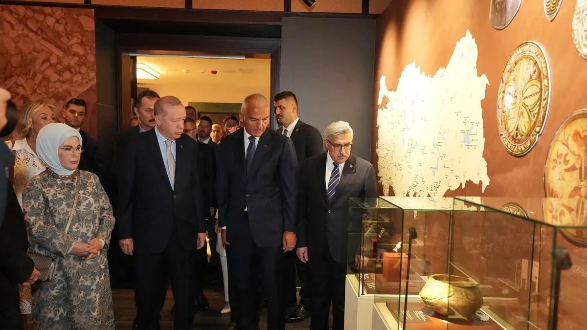 Arkeolojinin zirvesi Beştepe’de: Anadolu’nun 12 bin yıllık hafızası milletin evinde sergileniyor