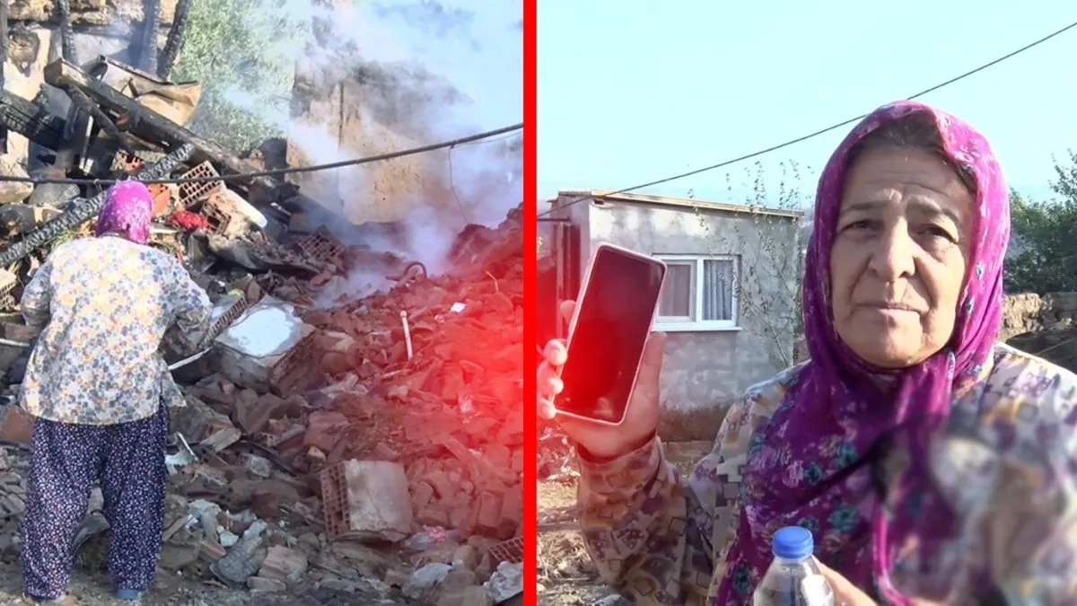 Çanakkale’deki orman yangınları kontrol altında: Evlerden geriye sadece küller kaldı! ” Bir canım bir kimiliğim kaldı!”