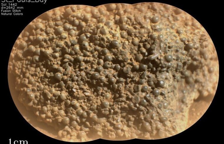 NASA fotoğrafla duyurdu: Mars’ta gizemli küreler bulundu