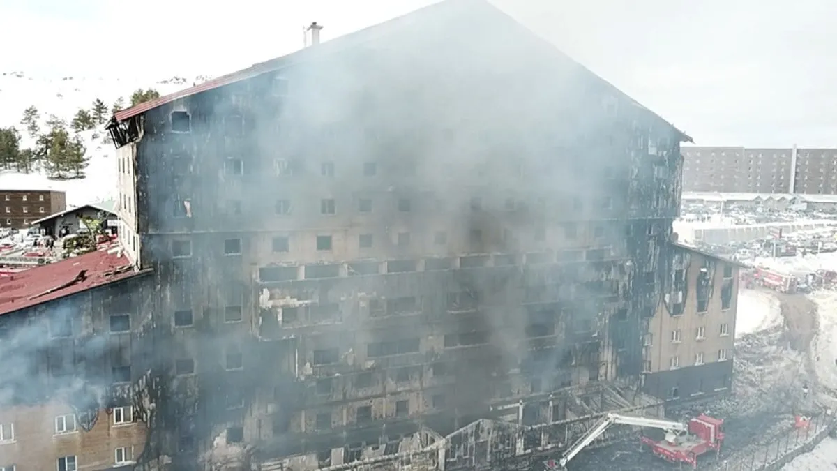 Kartalkaya’daki otel yangınıyla ilgili yeni gelişme:  İş Başmüfettişi Ayanoğlu hakkında soruşturma izni verildi
