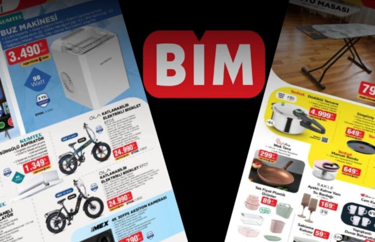 BİM aktüel ürünler kataloğunda bu hafta neler var? BİM aktüel ürünler 5-8 Ağustos 2025
