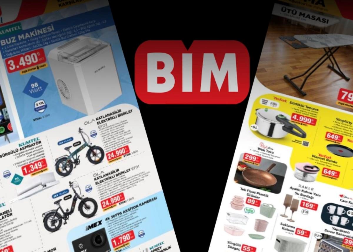 BİM aktüel ürünler 5-8 Ağustos 2025: BİM aktüel ürünler kataloğunda bu hafta neler var?
